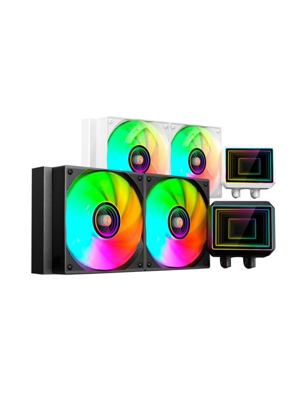 Sistema de Refrigeración Líquida Mars Gaming ML-TWO240/ Negro