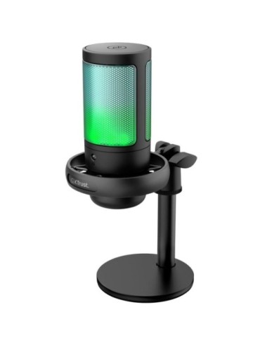 Micrófono Gaming Trust Gaming GXT 238 Auron 26081/ USB/ Negro