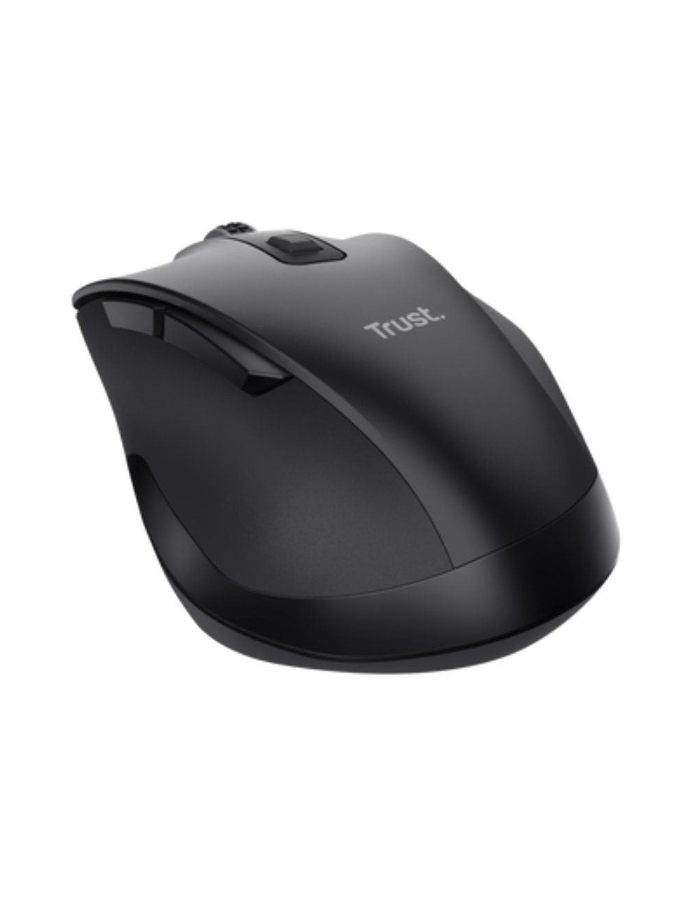 Ratón Ergonómico Inalámbrico Trust Fyda Multidispositivo/ Batería recargable/ Hasta 2400 DPI