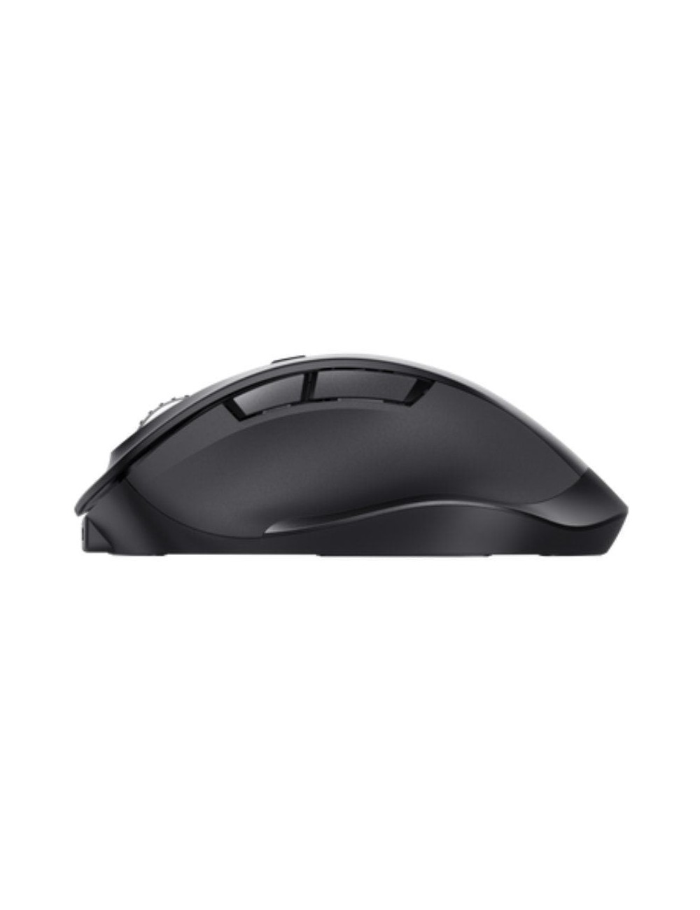 Ratón Ergonómico Inalámbrico Trust Fyda Multidispositivo/ Batería recargable/ Hasta 2400 DPI