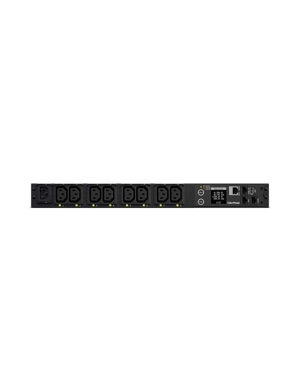 Unidad de Distribución para Alimentación Cyberpower PDU41004/ 16A/ 8x IEC C13/ Formato RACK 1U