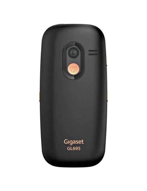 Teléfono Móvil Gigaset GL695 para Personas Mayores/ 4G/ Negro