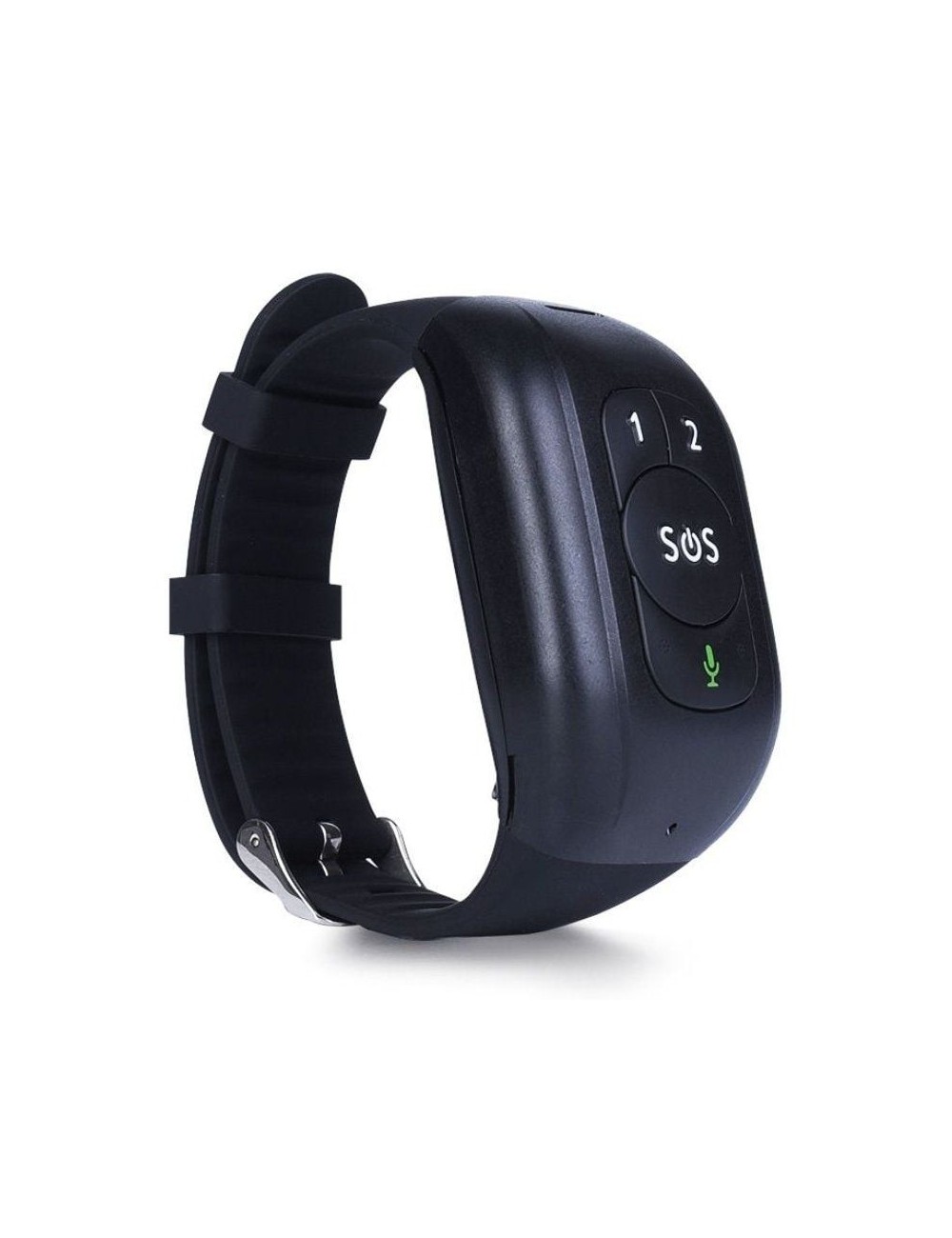 Pulsera Smartband Leotec Senior Smart Band 4G/ Negra