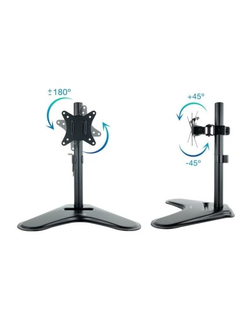Soporte de Mesa Orientable/ Inclinable Tooq DB1701TN-B para TV y Portátil de 17-32'