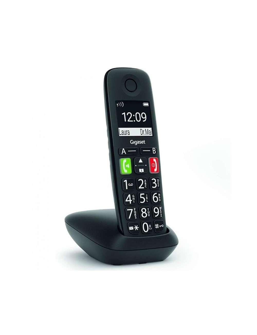 Teléfono Inalámbrico Gigaset E290/ Pack DUO/ Negro
