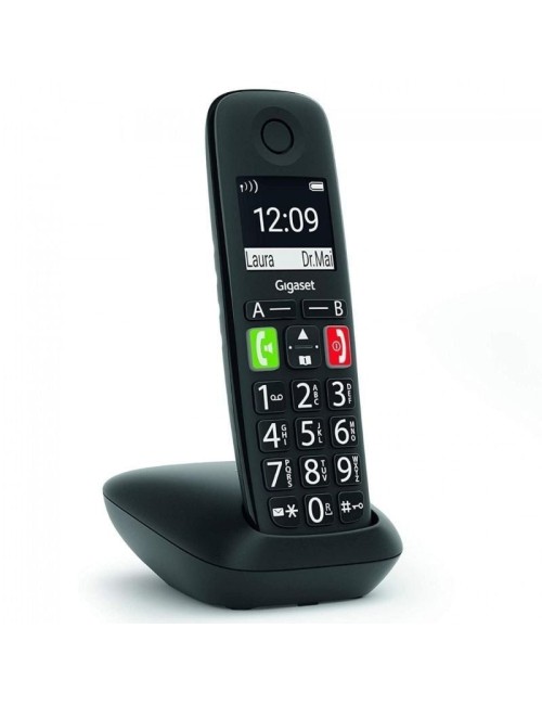 Teléfono Inalámbrico Gigaset E290/ Pack DUO/ Negro
