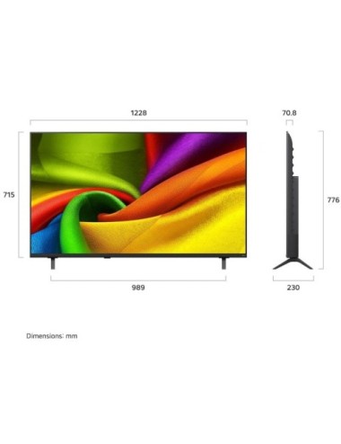 Televisor LG NanoCell 55NU850B6LA 55'/ Ultra HD 4K/ Smart TV/ WiFi/ Negro