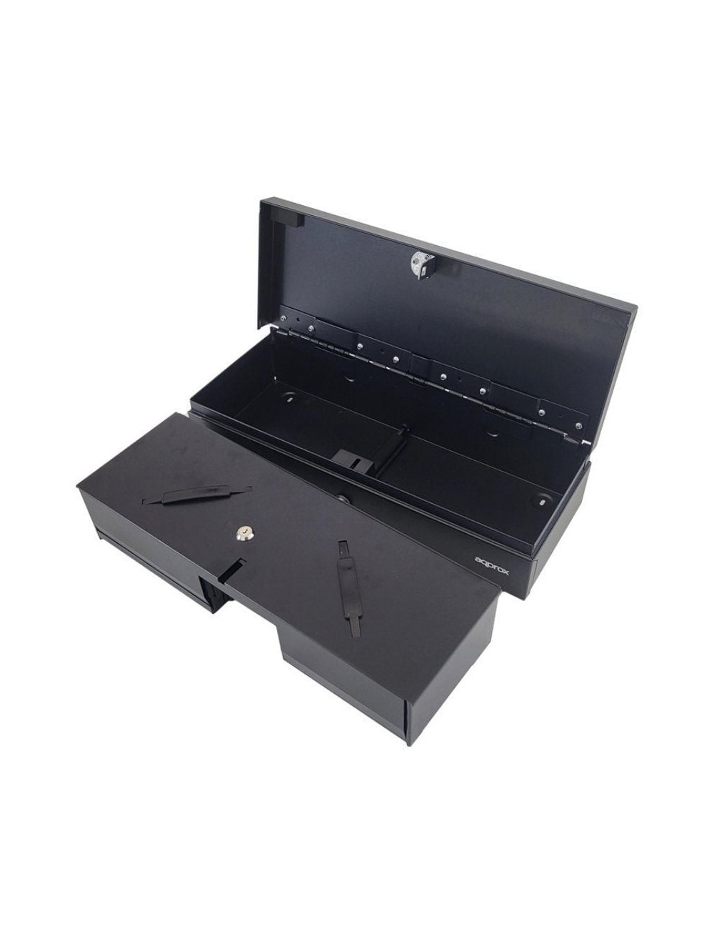Cajón Portamonedas Approx appCASH02FLIPTOP/ Manual y Automático/ Negro