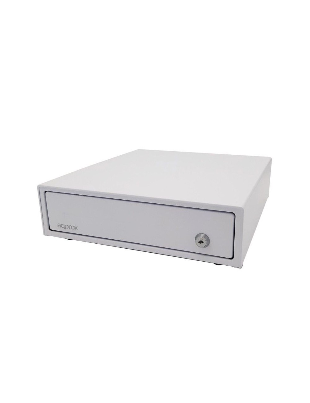 Cajón Portamonedas Approx appCASH33WH/ Manual y Automático/ Blanco