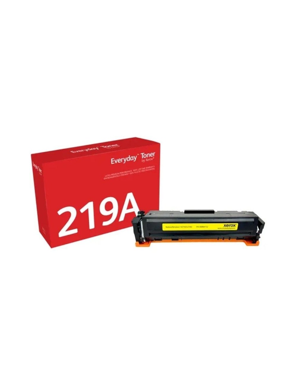 Tóner compatible Xerox 006R05152 compatible con HP W2192A/ 1200 páginas/ Amarillo