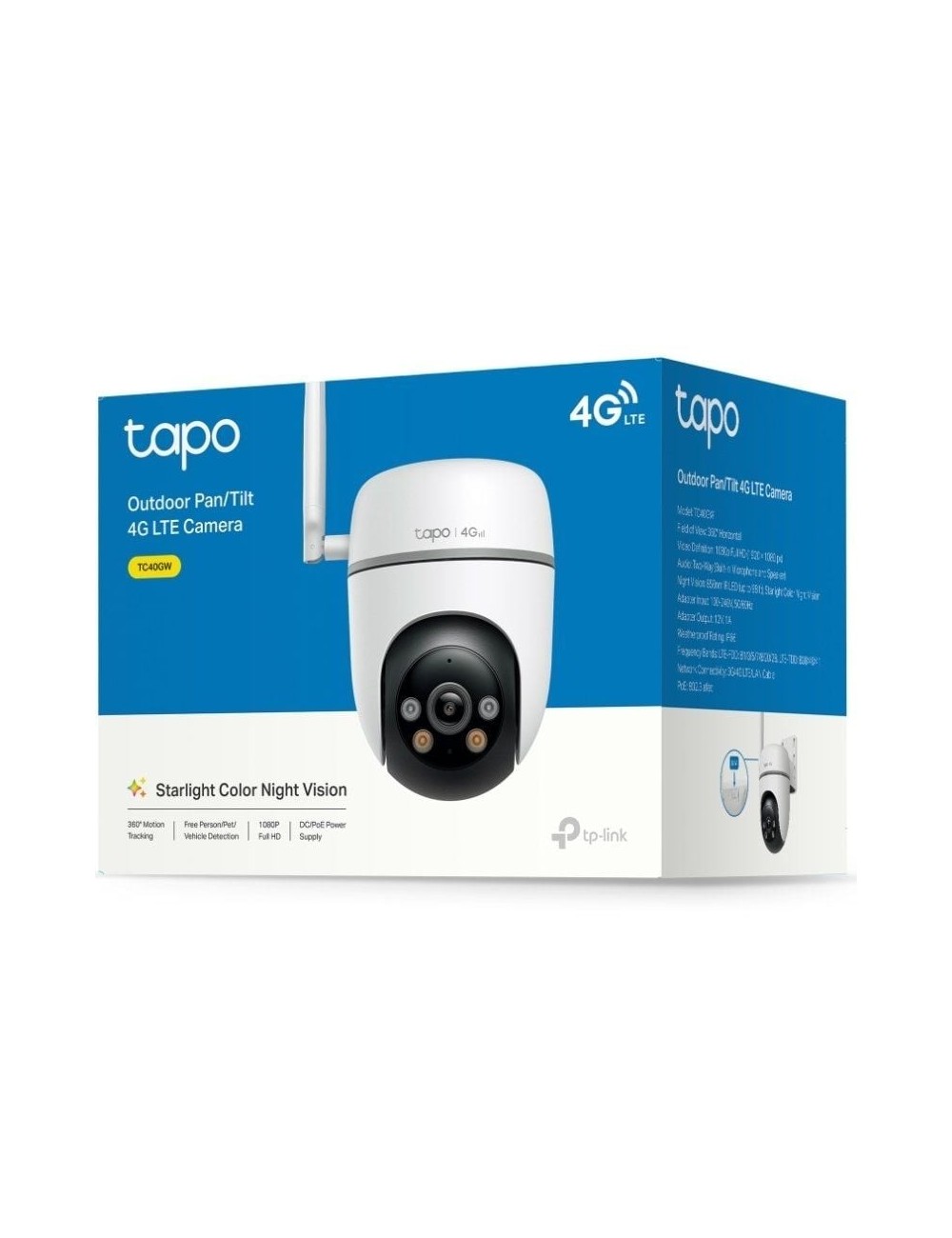 Cámaras de Videovigilancia TP-Link Tapo TC40GW/ Visión Nocturna/ Control desde APP