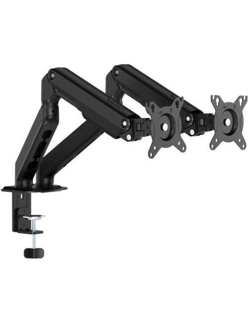 Soporte de Mesa con Contrapeso para 2 Monitores Aisens DT32TSR-451/ Giratorio/ Inclinable/ hasta 9kg