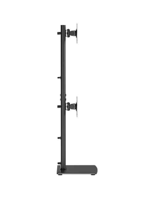 Soporte de Mesa para 2 Monitores Aisens DT34TSR-459/ Giratorio/ Inclinable/ hasta 12kg
