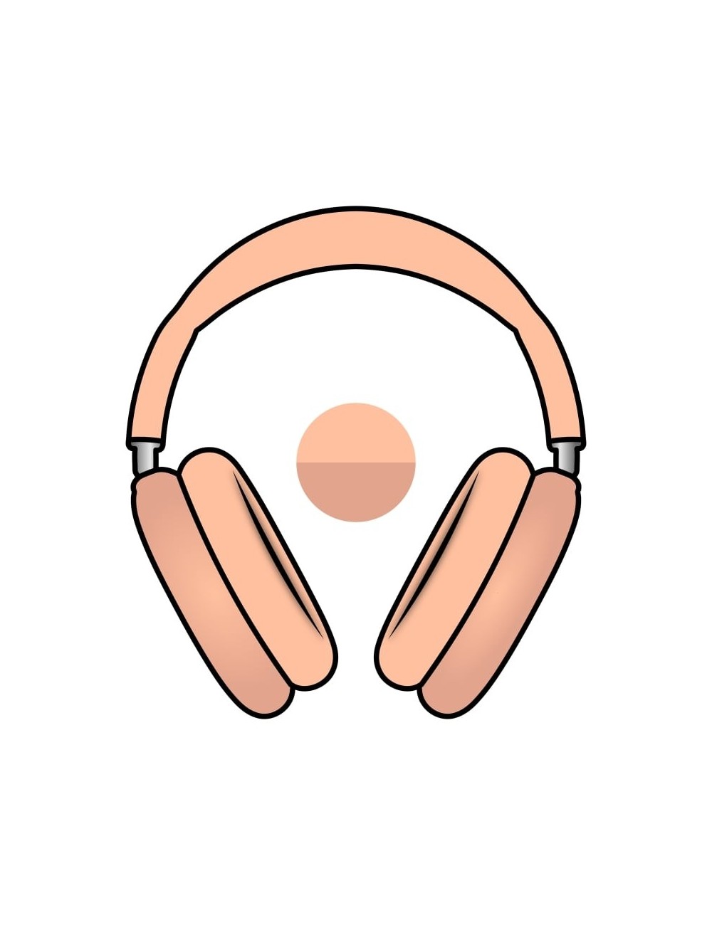 Auriculares Bluetooth Apple Airpods Max 2 USB-C/ Naranja