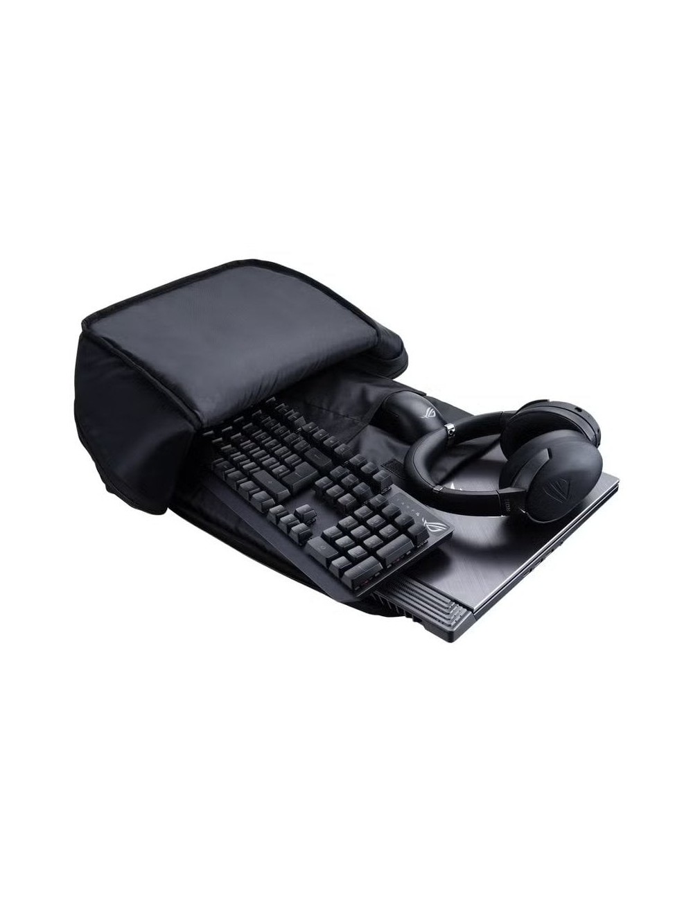 Mochila Asus Rog Holographic Edition BP1501G Portátiles hasta 17'/ Negra