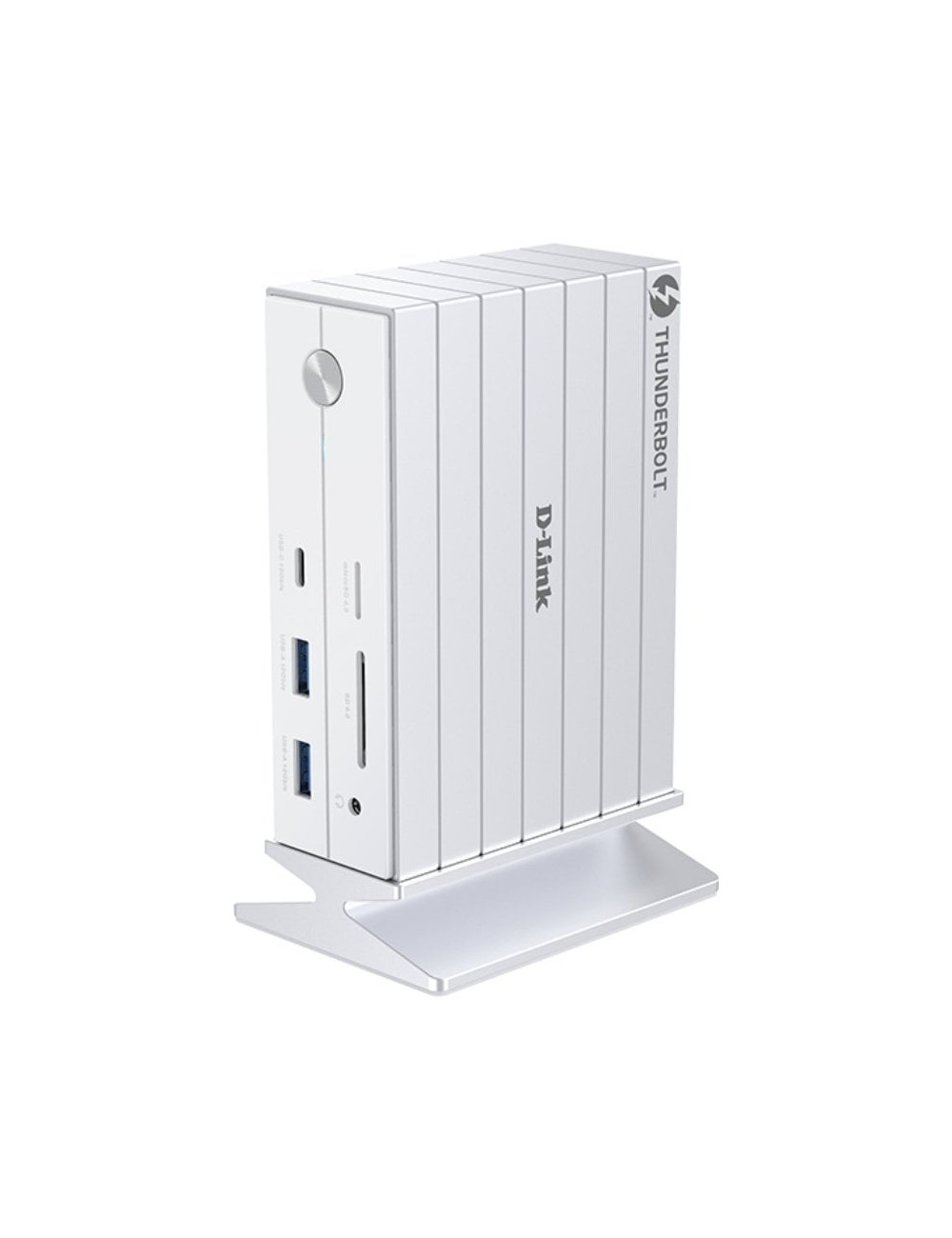 Docking Thunderbolt 4 D-Link DUF-E01/E/ 5xUSB/ 2xUSB Tipo-C/ 2xThunderblot/ 1xDisplayPort/ 1xHDMI 4K/ 1xRJ45/ 1xJack 3.5/ 1xLect