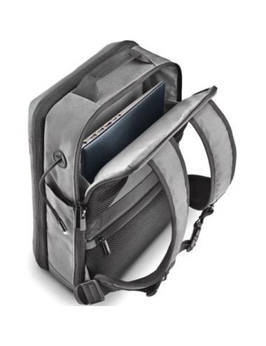 Mochila Expansible NGS Monray Sacks Horizon para Portátiles hasta 14'/ Impermeable/ Gris
