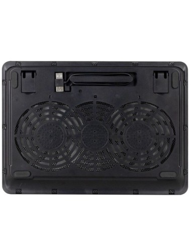 Soporte Refrigerante NGS Cooler Jetstand para Portátiles hasta 15.6'/ Iluminación LED