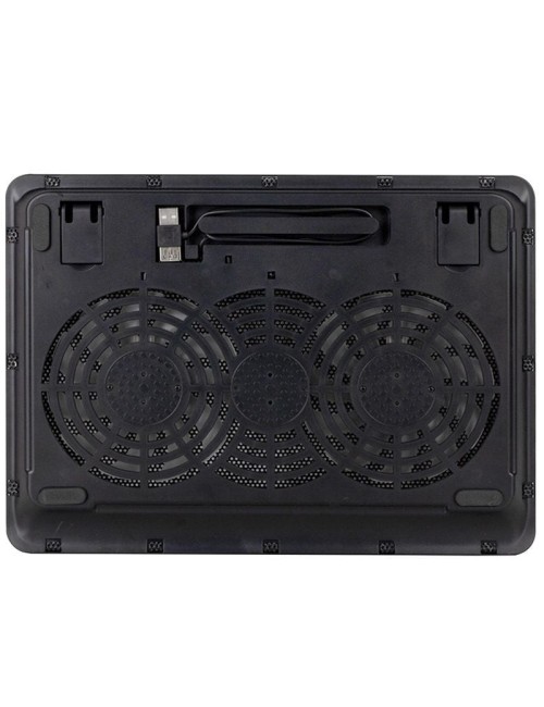 Soporte Refrigerante NGS Cooler Jetstand para Portátiles hasta 15.6'/ Iluminación LED