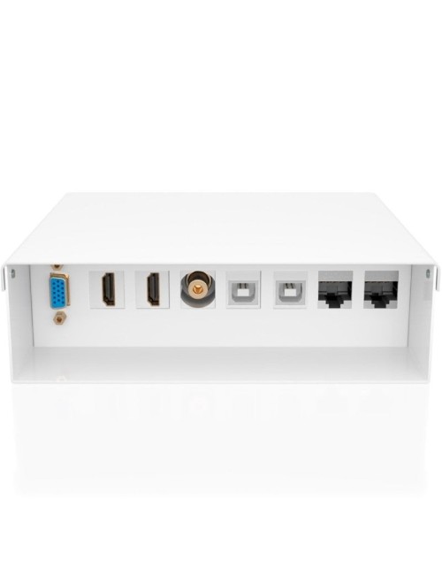 Caja de Conexiones Aisens A127-1031/ VGA - 2x HDMI - Jack 3.5 - 2x USB-B - 2x RJ45