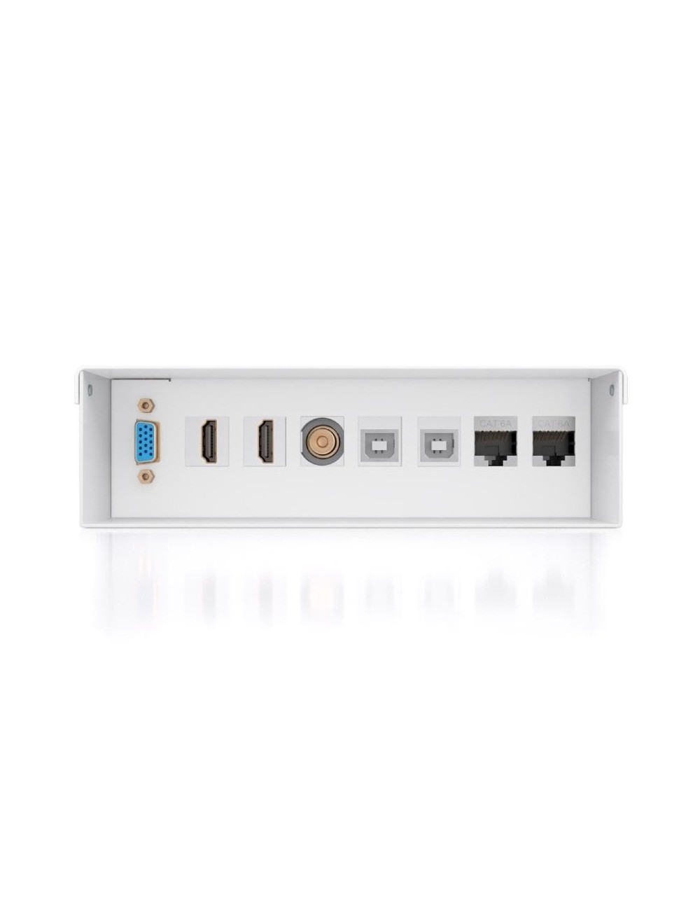 Caja de Conexiones Aisens A127-1031/ VGA - 2x HDMI - Jack 3.5 - 2x USB-B - 2x RJ45
