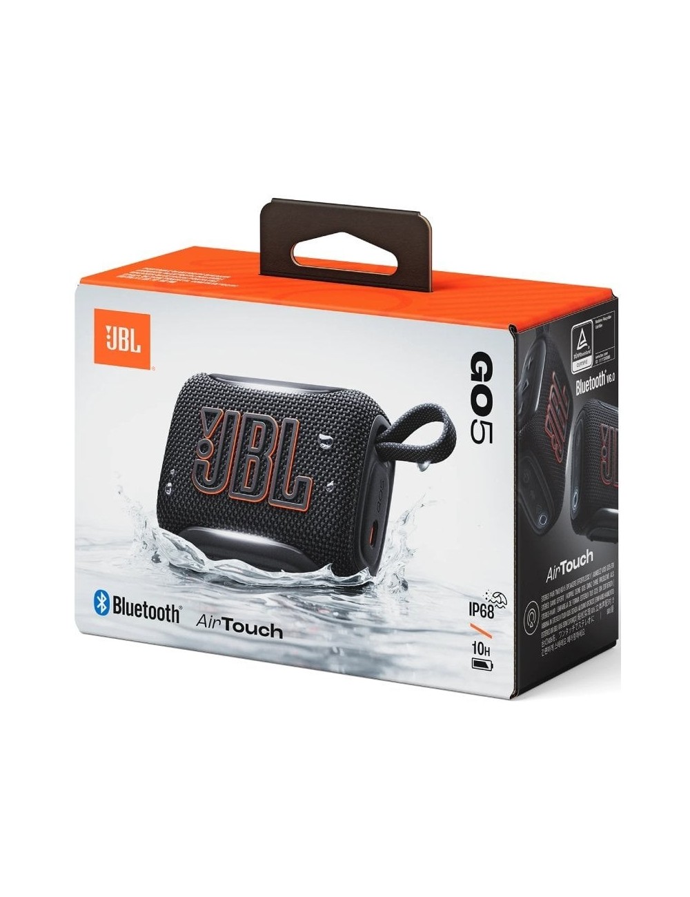 Altavoz con Bluetooth JBL GO 5/ 4.8W/ 1.0/ Negro
