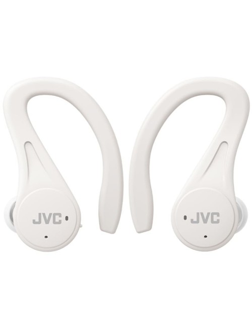 Auriculares Bluetooth JVC HA-EC25T con estuche de carga/ Autonomía 7.5h/ Blancos