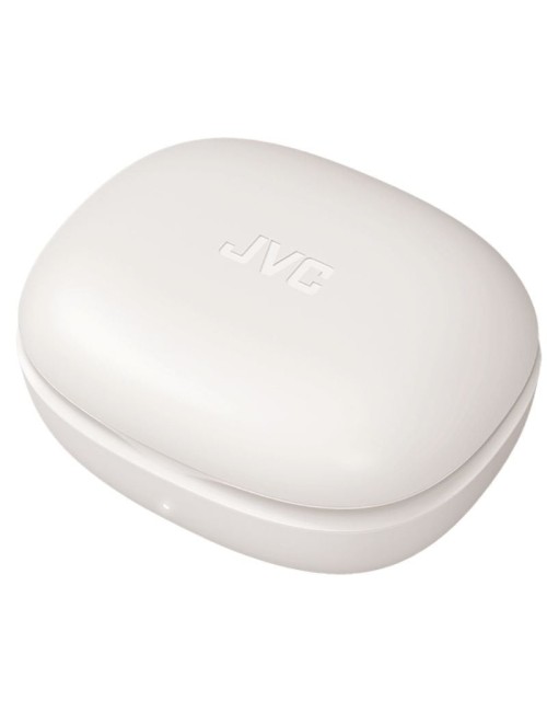Auriculares Bluetooth JVC HA-EC25T con estuche de carga/ Autonomía 7.5h/ Blancos