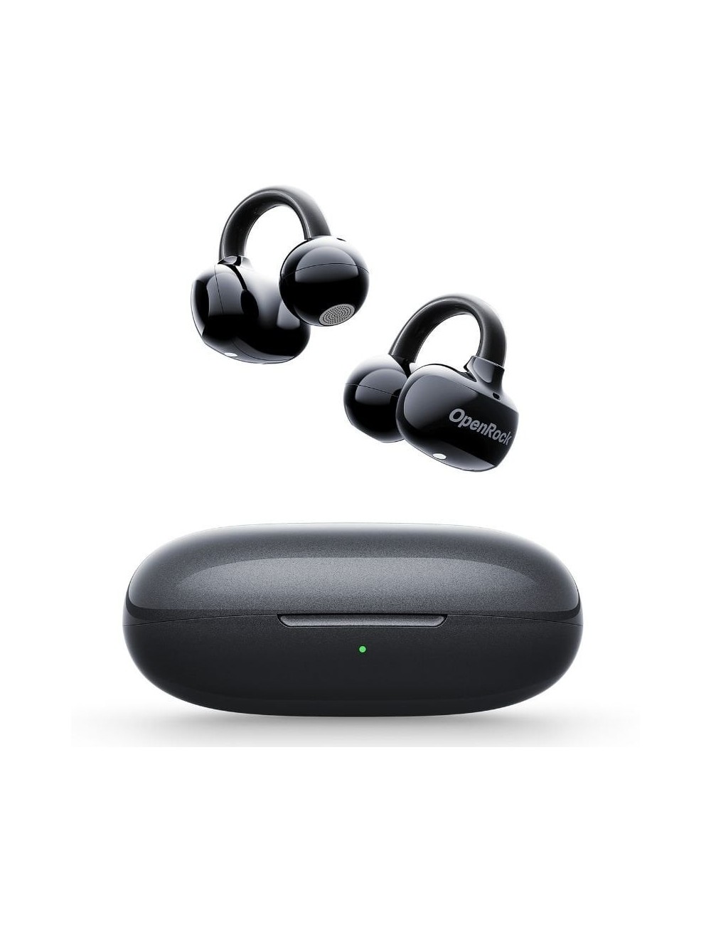 Auriculares Deportivos de Conducción Aérea OpenRock E OPACE01 con estuche de carga/ Autonomía 7h/ Negros