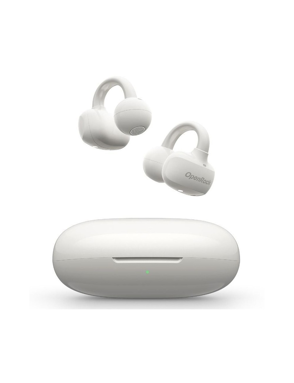 Auriculares Deportivos de Conducción Aérea OpenRock E OPACE02 con estuche de carga/ Autonomía 7h/ Blancos