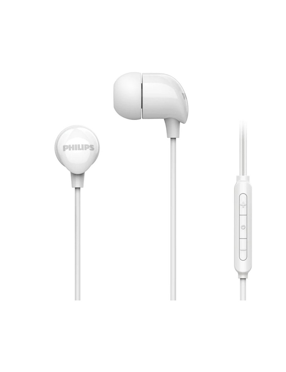 Auriculares Intrauditivos Philips TAE2146WT/ con Micrófono/ USB Tipo-C/ Blancos
