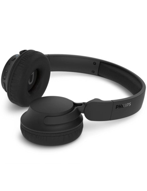 Auriculares Inalámbricos Philips TAH4000BK/ con Micrófono/ Bluetooth/ Negros