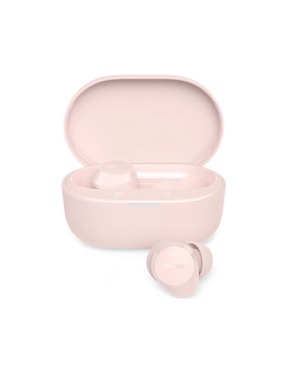Auriculares Bluetooth Philips TAT1300PK con estuche de carga/ Autonomía 6h/ Rosas