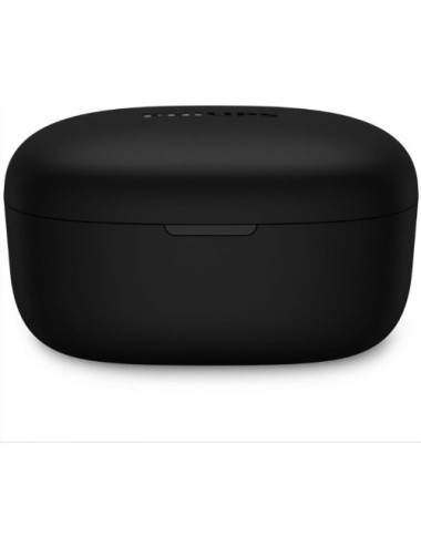 Auriculares Bluetooth Philips TAT2100BK con estuche de carga/ Autonomía 8h/ Negros