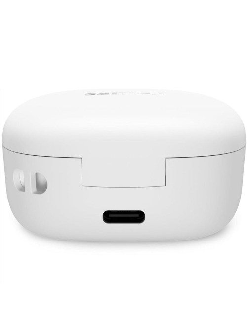 Auriculares Bluetooth Philips TAT2100WT con estuche de carga/ Autonomía 8h/ Blancos