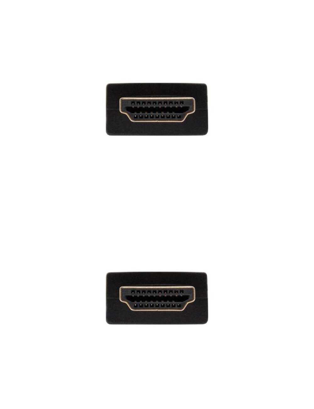 Cable HDMI 2.0 4K Nanocable 10.15.3801-L150/ HDMI Macho - HDMI Macho/ 1.5m/ Negro