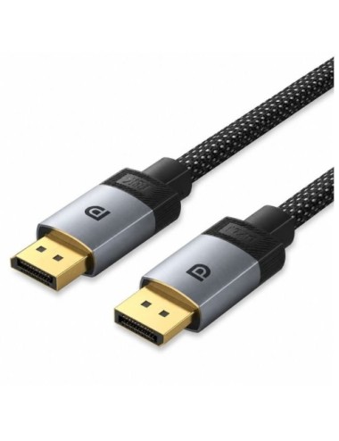 Cable DisplayPort 2.1 16K Vention HGBHI/ DisplayPort Macho - DisplayPort Macho/ 3m/ Gris