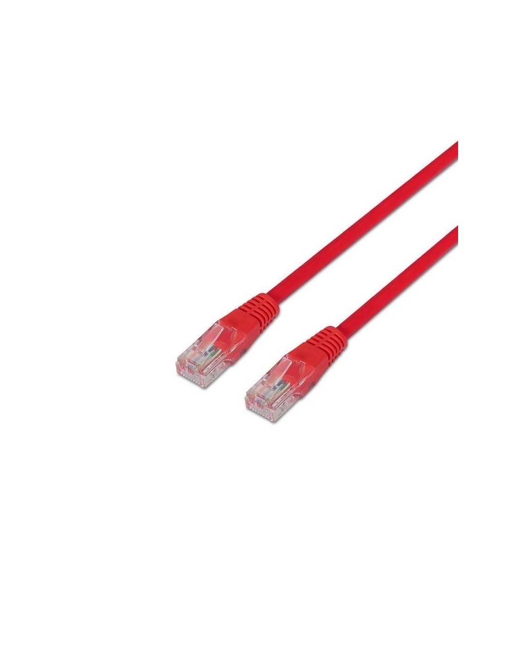Cable de Red RJ45 UTP Aisens A135-0238 Cat.6/ 1m/ Rojo