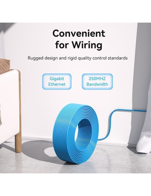 Bobina de Cable RJ45 UTP Vention IHBL305 Cat.6/ 305m/ Azul