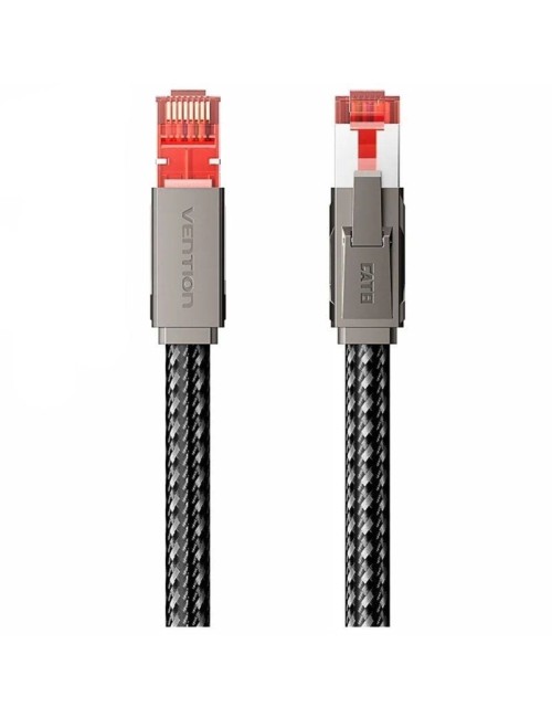Cable de Red RJ45 SFTP Vention IKMHG Cat.8/ Gaming/ 1.5m/ Gris
