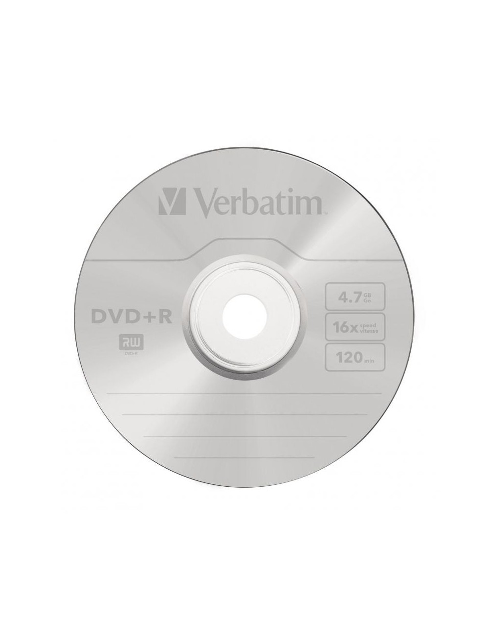 DVD-R Verbatim Imprimible 16X/ Tarrina-25uds