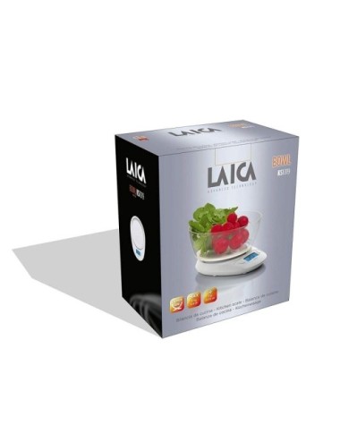 Báscula de Cocina Electrónica Laica KS1019W/ Hasta 5kg