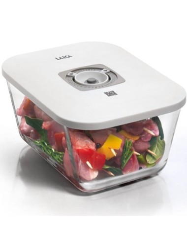 Recipiente de Cristal Laica VT33070/ con Función al Vacío/ Capacidad 2.7L