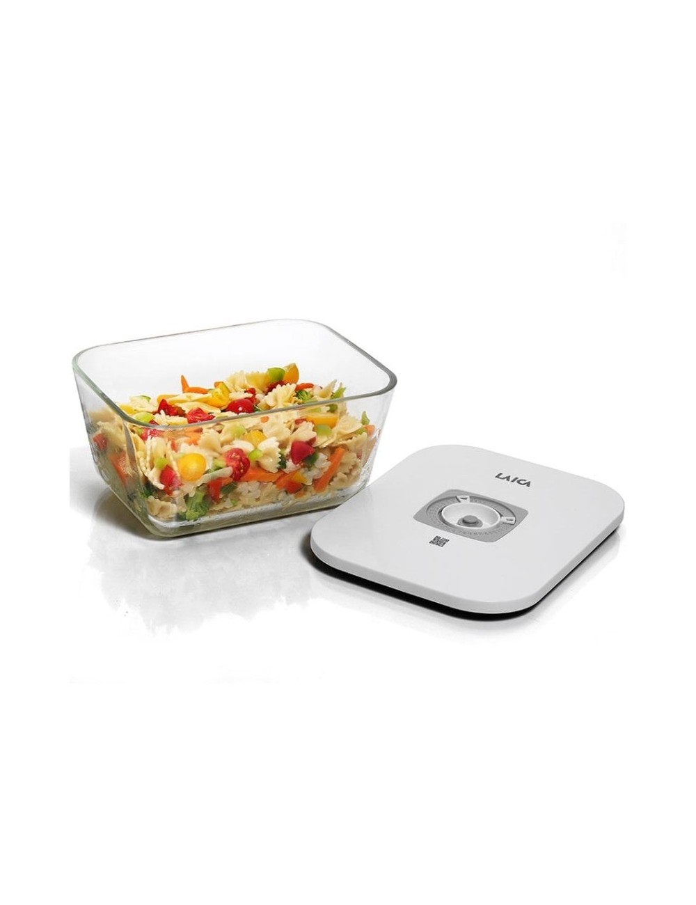Recipiente de Cristal Laica VT33070/ con Función al Vacío/ Capacidad 2.7L