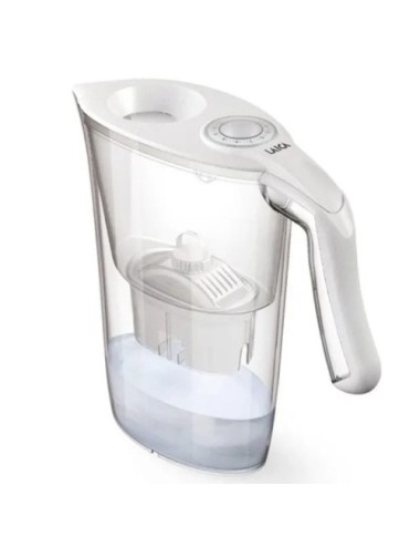 Pack Jarra Filtrante Laica Carmen Tosca/ 2.3L/ Blanca/ Jarra + 1 Filtro BI-FLUX