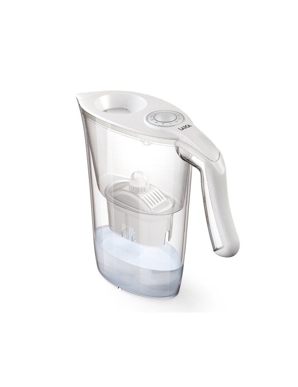 Jarra Filtrante Laica Carmen Norma J35-DA/ Capacidad 2.3L/ Blanca