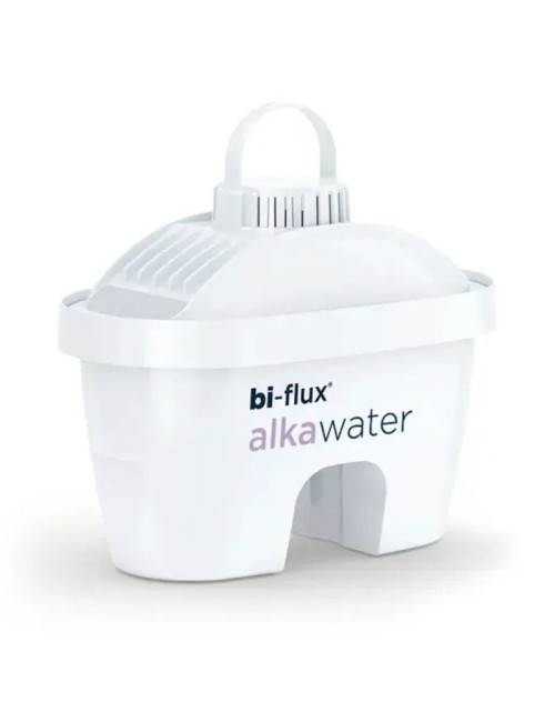 Pack Jarra Filtrante Laica Stream AlkaWater/ 2.3L/ Blanca/ Jarra + 1 Filtro AlkaWater