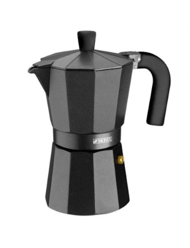 Cafetera Italiana Monix Noir M640012/ 12 Tazas/ Negra