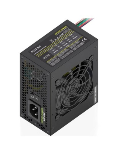 Fuente de Alimentación SFX Aisens ASPC-500SFX-SEOBK/ 500W/ Ventilador 8cm