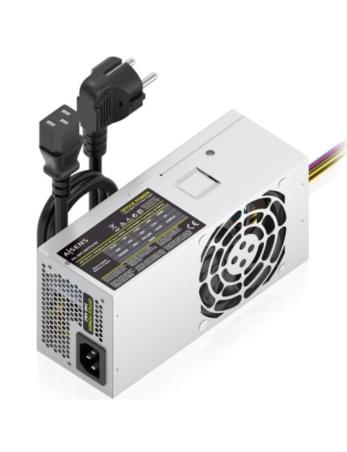 Fuente de Alimentación TFX Aisens ASPC-500TFX-PSE/ 500W/ Ventilador 8cm